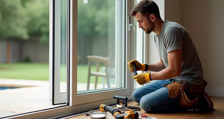 Squeaky Sliding Patio Doors in Ocoee, FL