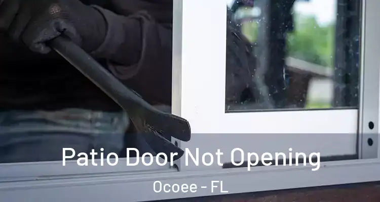 Patio Door Not Opening Ocoee - FL